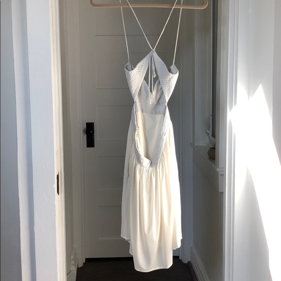 BCBGMAXAZRIA Backless Cut Out Cocktail Dress - Picture 2 of 6